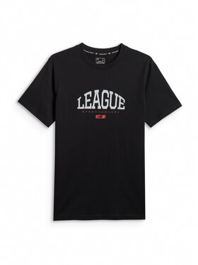 4F 4F T-Shirt SPORTS CLUB Czarny Regular Fit