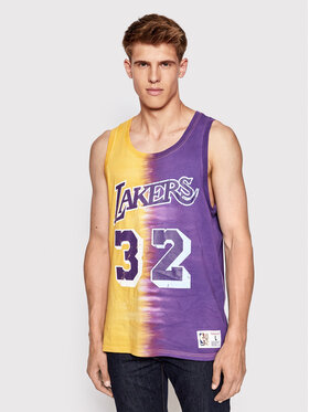 Mitchell & Ness Mitchell & Ness Tank top TTNK3206 Fioletowy Regular Fit