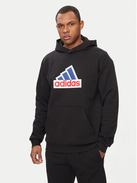 adidas adidas Majica dugih rukava Future Icons Badge of Sport IS3233 Crna Relaxed Fit