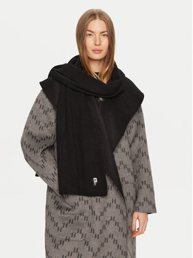 KARL LAGERFELD KARL LAGERFELD Зимен шал 246W3306 Черен
