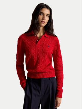 Polo Ralph Lauren Polo Ralph Lauren Sveter 211972132501 Červená Regular Fit