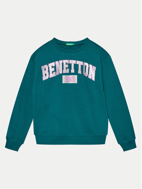 United Colors Of Benetton United Colors Of Benetton Felpa 3J68C10L8 Verde Regular Fit