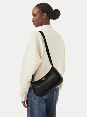 Tommy Jeans Tommy Jeans Kabelka Tjw Daily Elevated Shoulder Bag AW0AW19041 Černá