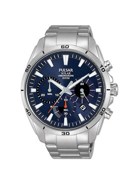 Pulsar Pulsar Zegarek PZ5057X1 Srebrny