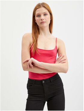 Orsay Orsay Tank top 104160324000__XS Różowy Slim Fit