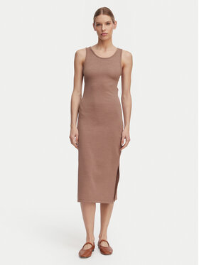 Roxy Roxy Vsakodnevna obleka Good Keepsake ERJKD03442 Zelena Regular Fit