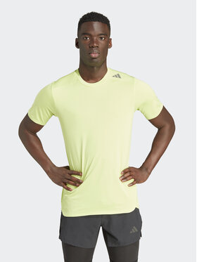 adidas adidas Koszulka techniczna Designed 4 Training HEAT.RDY HIIT Training IM1120 Zielony Slim Fit