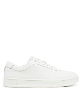 Calvin Klein Calvin Klein Sneakersy Low Top Lace Up Oxford Rubb Lth HM0HM01708 Bílá