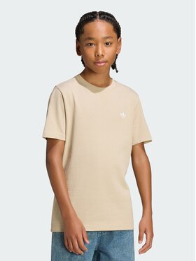 adidas adidas T-Shirt 168992 Beżowy Regular Fit