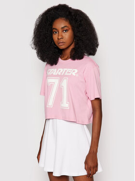 Starter Starter T-Shirt SDG-006-BD Růžová Regular Fit