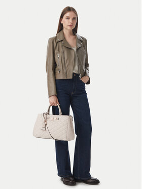 Guess Guess Torebka Frances HWQG22 41060 Kremowy