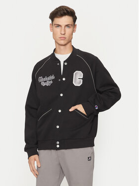 Champion Champion Majica dugih rukava 220443 Crna Loose Fit