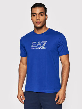 EA7 Emporio Armani EA7 Emporio Armani T-shirt 3LPT81 PJM9Z 1597 Bleu Regular Fit