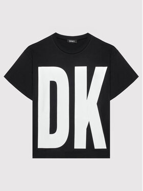 DKNY DKNY T-Shirt D35R61 M Czarny Regular Fit