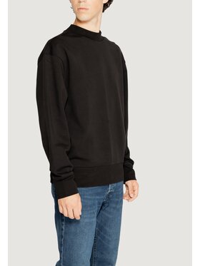 Calvin Klein Jeans Calvin Klein Jeans Felpa INTERLOCK CREW Nero To Fit