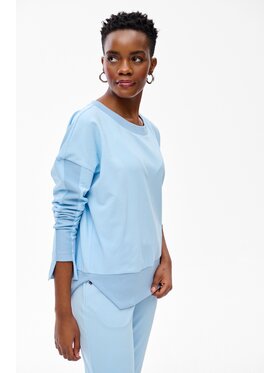 blue shadow blue shadow Bluza Resal Niebieski Regular Fit