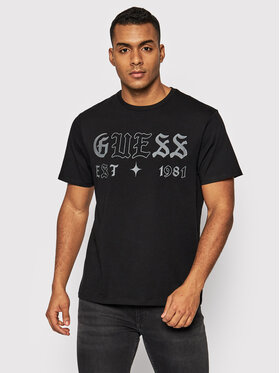Guess Guess T-shirt M2GI36 K9RM1 Crna Relaxed Fit