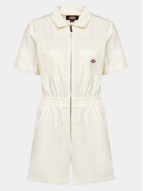 Dickies Dickies Гащеризон VALE DK0A4Y6CC581 Бял Regular Fit