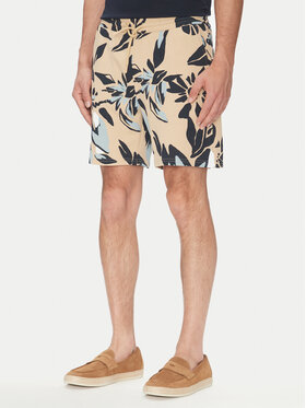 Only & Sons Only & Sons Шорти от плат Piero 22034086 Бежов Relaxed Fit