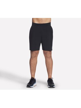 Skechers Skechers Szorty sportowe M01SH18B-BLK Czarny Regular Fit