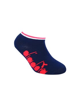 Diadora Diadora Skarpety Niskie Dziecięce INVISIBLE 3-PACK Granatowy