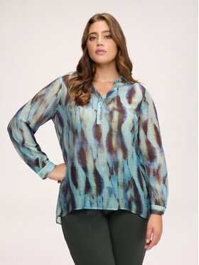 Fiorella Rubino Fiorella Rubino Blusa 2136T002523N0R4 Turchese Regular Fit