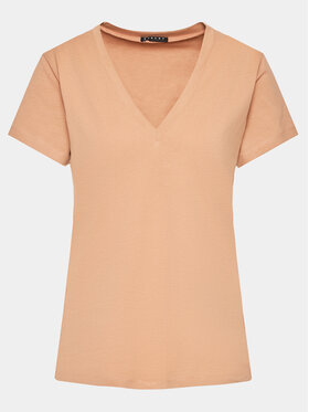 Sisley T-shirt 3096L400B Bež Regular Fit