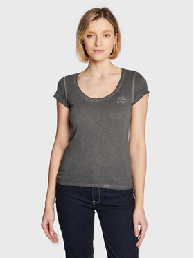 Guess Guess Тишърт Script Logo W2GI52 K9SN1 Сив Regular Fit