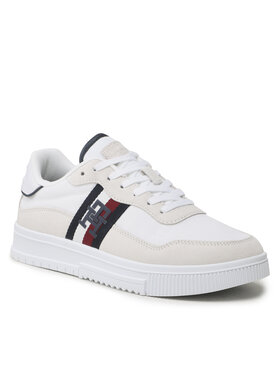 Tommy Hilfiger Tommy Hilfiger Sneakers Supercup Mix FM0FM04585 Écru