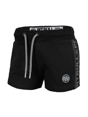 PITBULL PITBULL Szorty Szorty Czarny Regular Fit