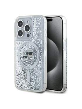 KARL LAGERFELD KARL LAGERFELD Etui na telefon Apple iPhone 15 Pro Max Przezroczysty