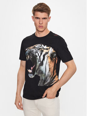 HUGO Hugo T-särk 50494577 Must Regular Fit