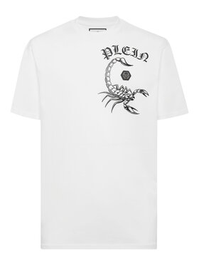 PHILIPP PLEIN PHILIPP PLEIN T-Shirt 261 Biały Regular Fit