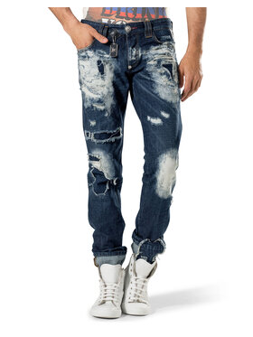 PHILIPP PLEIN PHILIPP PLEIN Jeans 30752 Blu Straight Fit