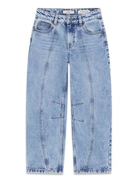 Guess Kids Guess Kids Kalhoty z materiálu 183119 Modrá Regular Fit