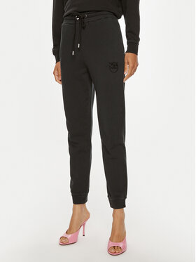 PINKO Pinko Donji dio trenerke Carico 100371 A21P Crna Regular Fit