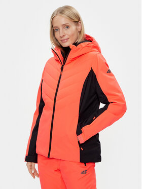 4F 4F Скиорско яке 4FAW23TJACF122 Коралов Regular Fit