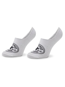 Converse Converse Zestaw 2 par stopek damskich E1138W-2009 Biały
