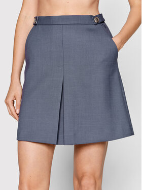 Tommy Hilfiger Tommy Hilfiger Φούστα mini Gold Button WW0WW35522 Μπλε Regular Fit