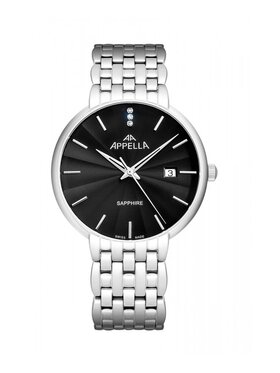 Appella Appella Zegarek L12000.5114DQ Srebrny