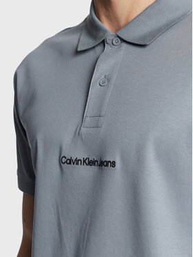 Calvin Klein Jeans Polo J30J322853 Siva Regular Fit