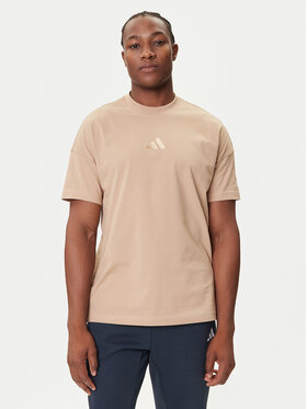 adidas adidas T-shirt ALL SZN JX5083 Bež Loose Fit