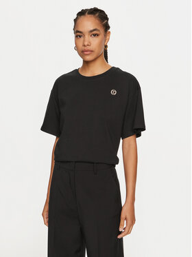 TWINSET TWINSET T-shirt 242TP2521 Crna Loose Fit