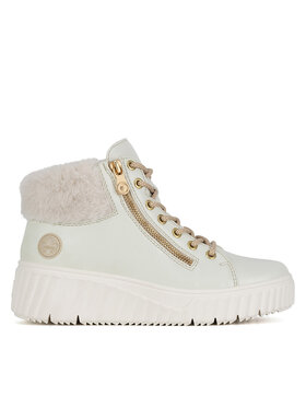 Rieker Rieker Schnürschuhe N2506-81 Weiß