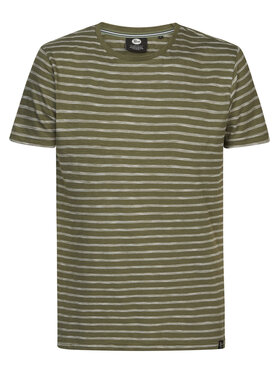Petrol Industries Petrol Industries Tricou M-1030-TSR642 Verde Regular Fit