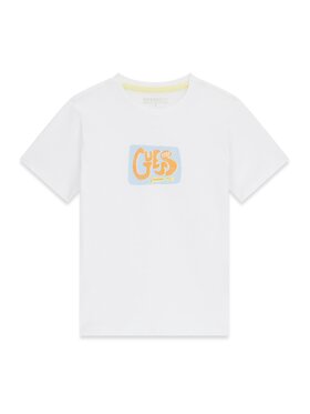 Guess Kids Guess Kids T-Shirt 176177 Biały Classic Fit