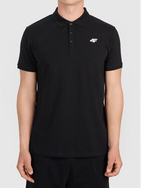 4F 4F Polo TPTSM0771-20 Czarny Active Fit