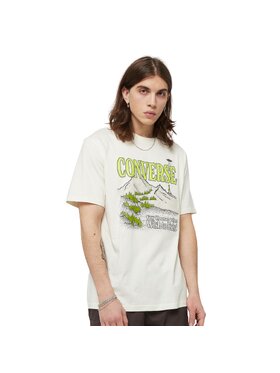 Converse Converse T-Shirt Alien Mountain Biały Regular Fit