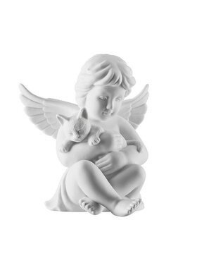 Rosenthal Rosenthal Figurka Anioł duży z kotem Biały
