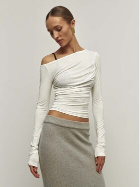 La Mania La Mania Blusa BREEZE Bianco Active Fit
